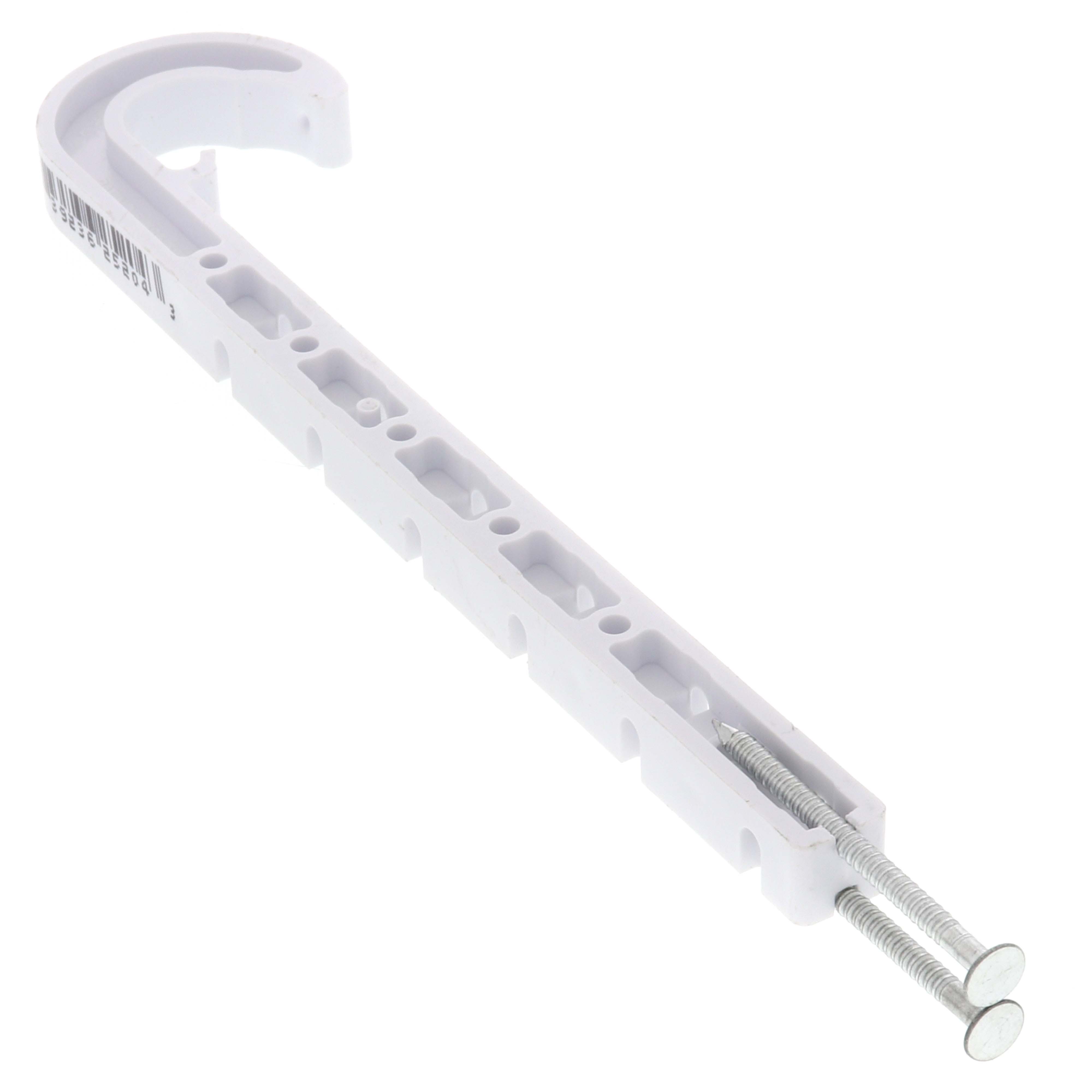 SIOUX CHIEF Sioux Chief 553-2W Swivel J-Hanger 1/2 in. Zinc Plastic Hanger