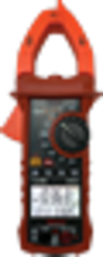 SUPCO Supco IDVM550 Digital Clamp Meter, 6/60/600/750 VAC, 6/60/600/1000 VDC, 60/600/1000 A, 600 Ohm/6/60/600 kOhm/6/60 MOhm, 1.6 in Jaw, LCD Display