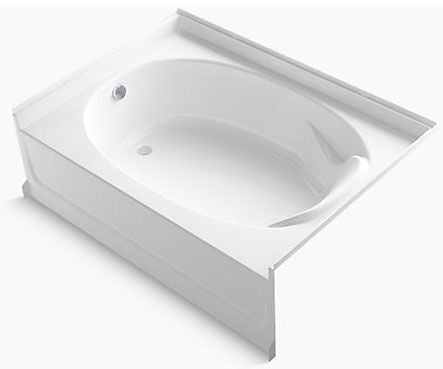 STERLING HVAC Sterling 71101110-0 Ensemble 60 In X 36 In Soaker Alcove Bathtub With Left Drain In White