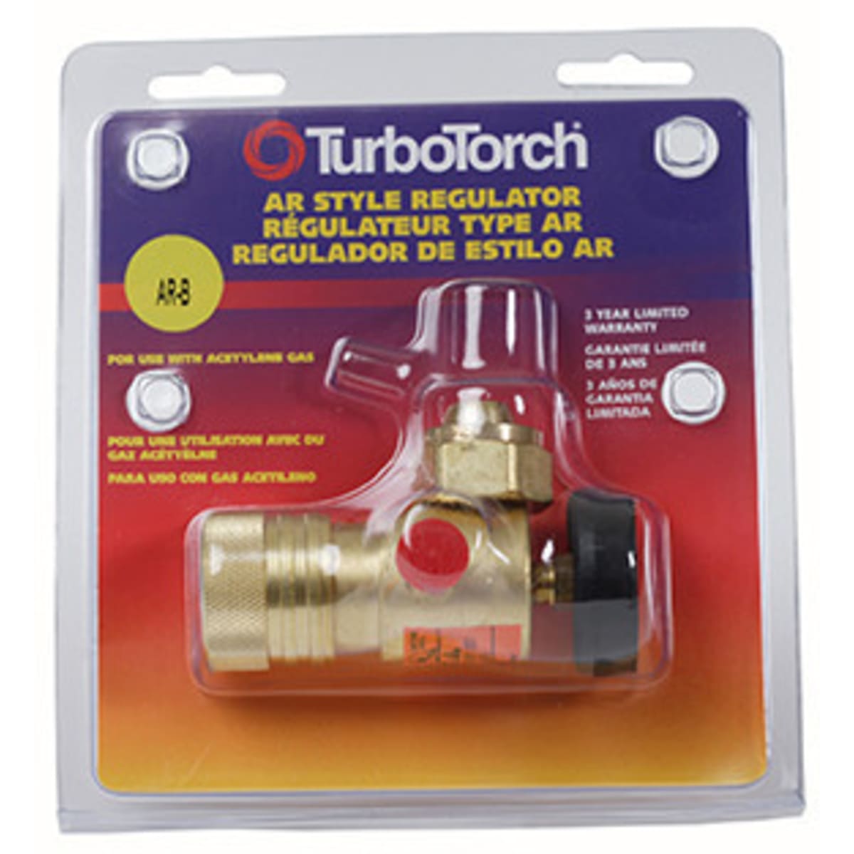 TURBO TORCH TurboTorch 0386-0726 Regulator for MC Tank Acetylene Torch AR-MC