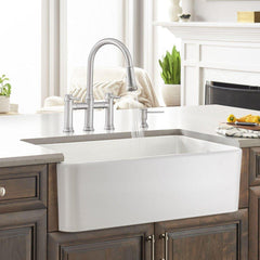 BLANCO BLANCO 525012 Cerana 33 Apron Single Bowl Farmhouse Sink - White