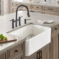 BLANCO BLANCO 525012 Cerana 33 Apron Single Bowl Farmhouse Sink - White