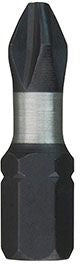 MILWAUKEE Milwaukee 48-32-5009 Shockwave Insert Bit Phillips No. 2 - 25PK W/ Bit Tip Holder Mag 2.36