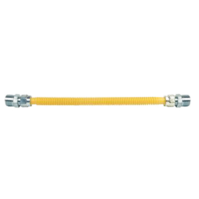 BRASSCRAFT BrassCraft CSSC11-24 ProCoat 3/4 MIP X 3/4 MIP X 24 Fitting Gas Connector