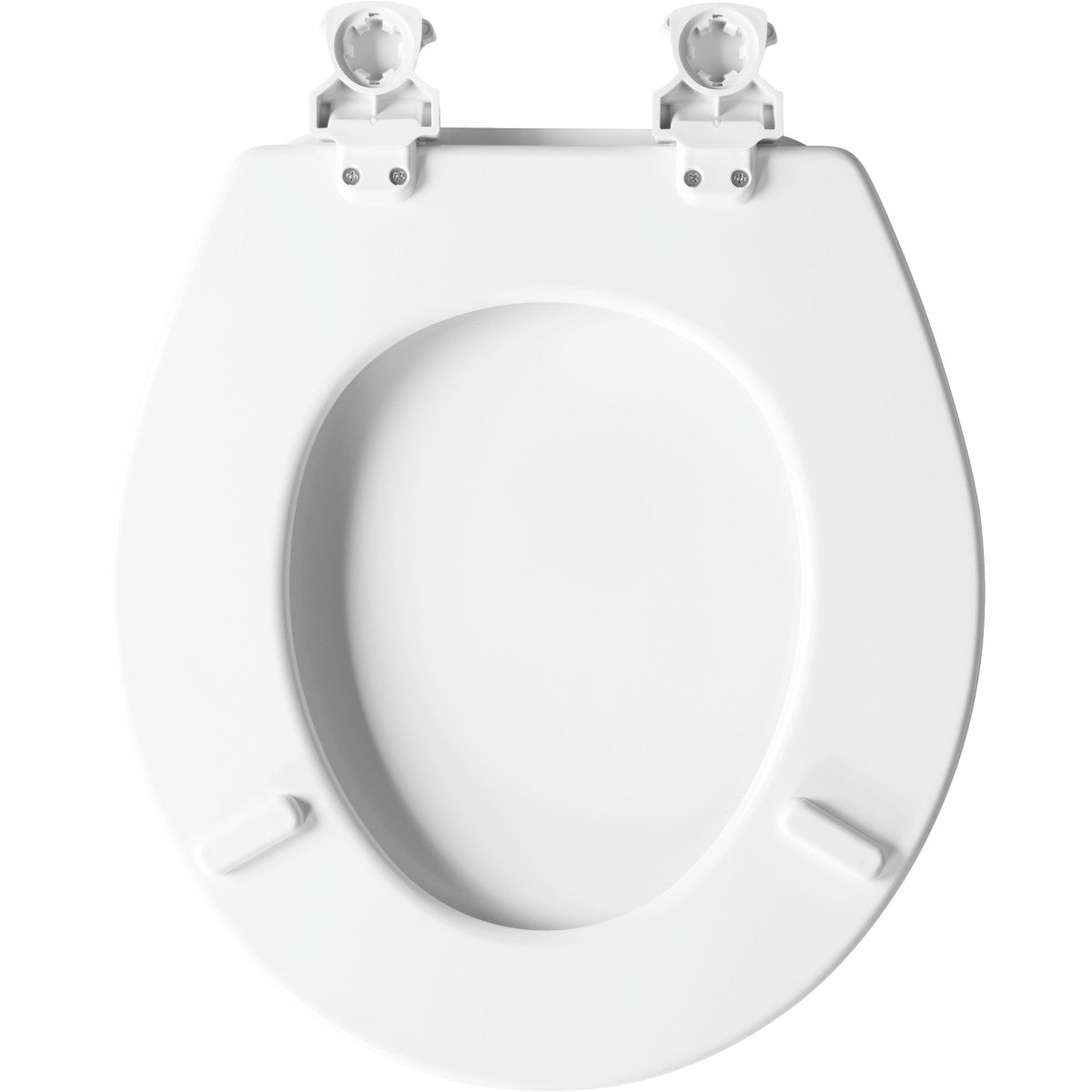 CHURCH Church 540EC 000 Enameled Wood Toilet Seat with Cover, Round Closed Front, White