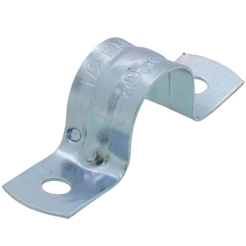 DIVERSITECH Southwire 521TZ EMT Conduit Strap 1/2 Two-Hole Snap-On Steel
