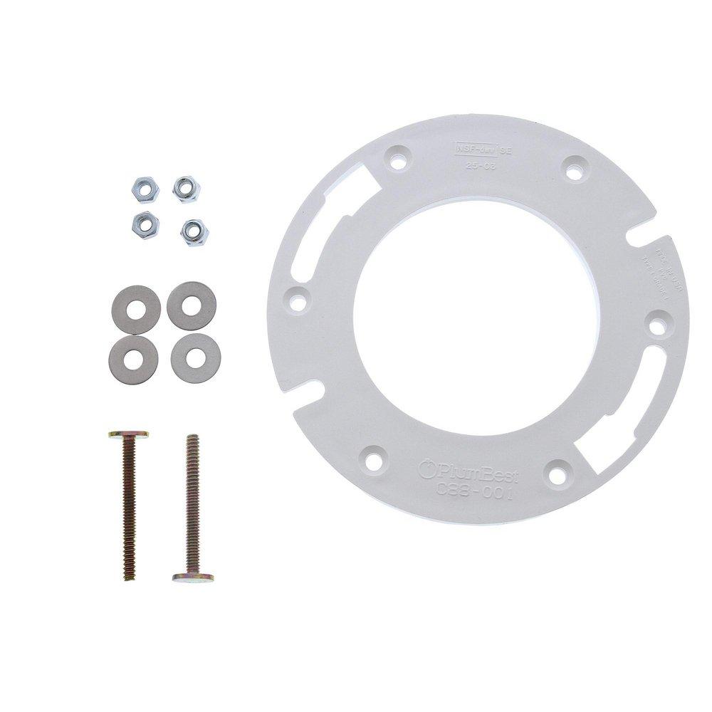 JONES STEPHENS Jones Stephens C88050 1/2 PVC Closet Flange Extension Kit