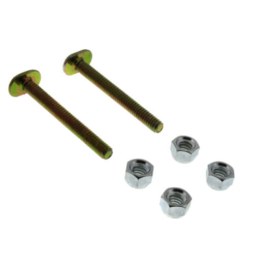 JONES STEPHENS Jones Stephens C02999 2-1/4 in. Brass Closet Bolt with Round Washer and Acorn Nut (4 Pack)