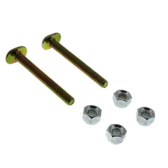 Jones Stephens C02999 2-1/4 in. Brass Closet Bolt with Round Washer and Acorn Nut (4 Pack)