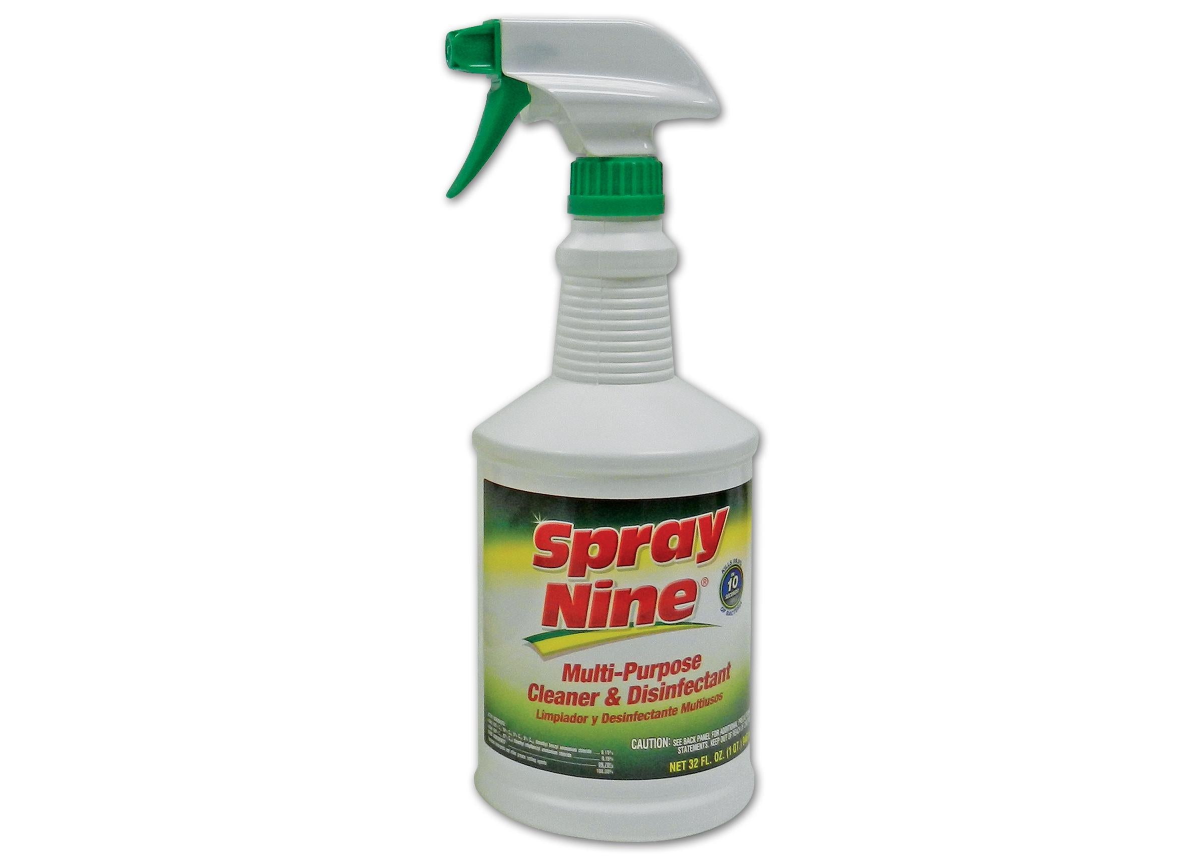 NU-CALGON Nu-Calgon 61113 Spray Nine Cleaner and Disinfectant 32 oz Bottle