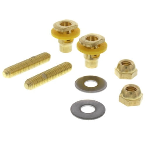 RJS TECH RJS Tech 42443 SetFast Solid Brass Self Adjusting Heavy-Duty Closet Bolt 5/16 inch x 2-1/4 inch