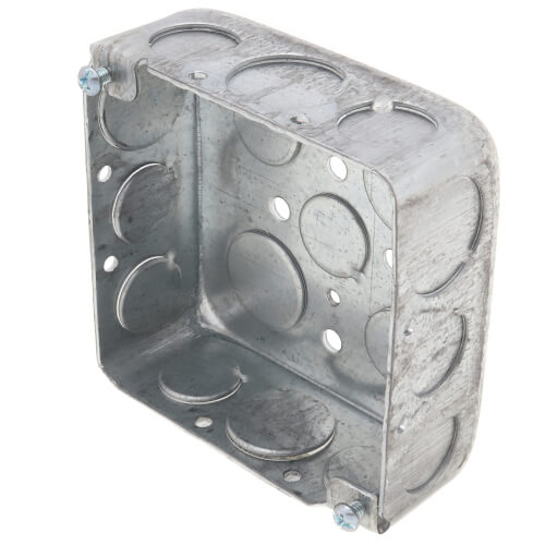 STEEL CITY Steel City 521511/23/4 Square Outlet Box 4 Inch Drawn 1/2 & 3/4 KO's