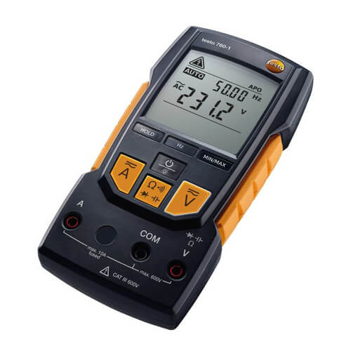 TESTO Testo 05907601 Digital Multimeter with Auto-Test and Capacitance