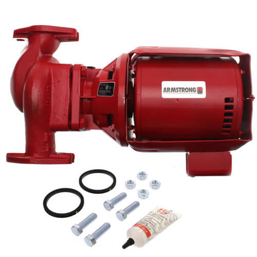 ARMSTRONG AIR Armstrong 174034MF-013 H-32 Cast Iron In-line Less Flange Circulator Pump 1/6 HP