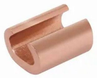 BURNDY BURNDY YC4C4 CU Compression C Shape Compression Connector 600 Volts to 35 Kv 6 Sol - 4 Str