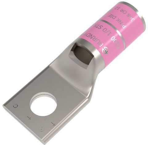 BURNDY BURNDY YA25L4BOX Copper Compression Lug 1 Hole 1/0 AWG 3/8 Stud Replacement MPN