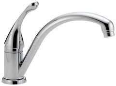 DELTA FAUCET Delta Faucet 141-DST Collins Single Handle Kitchen Faucet 1.8 GPM 3/8 Inch Compression