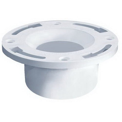 IPS CORPORATION IPS Corporation 86150 4 x 3 in. PVC Flush Fitting Closet Flange