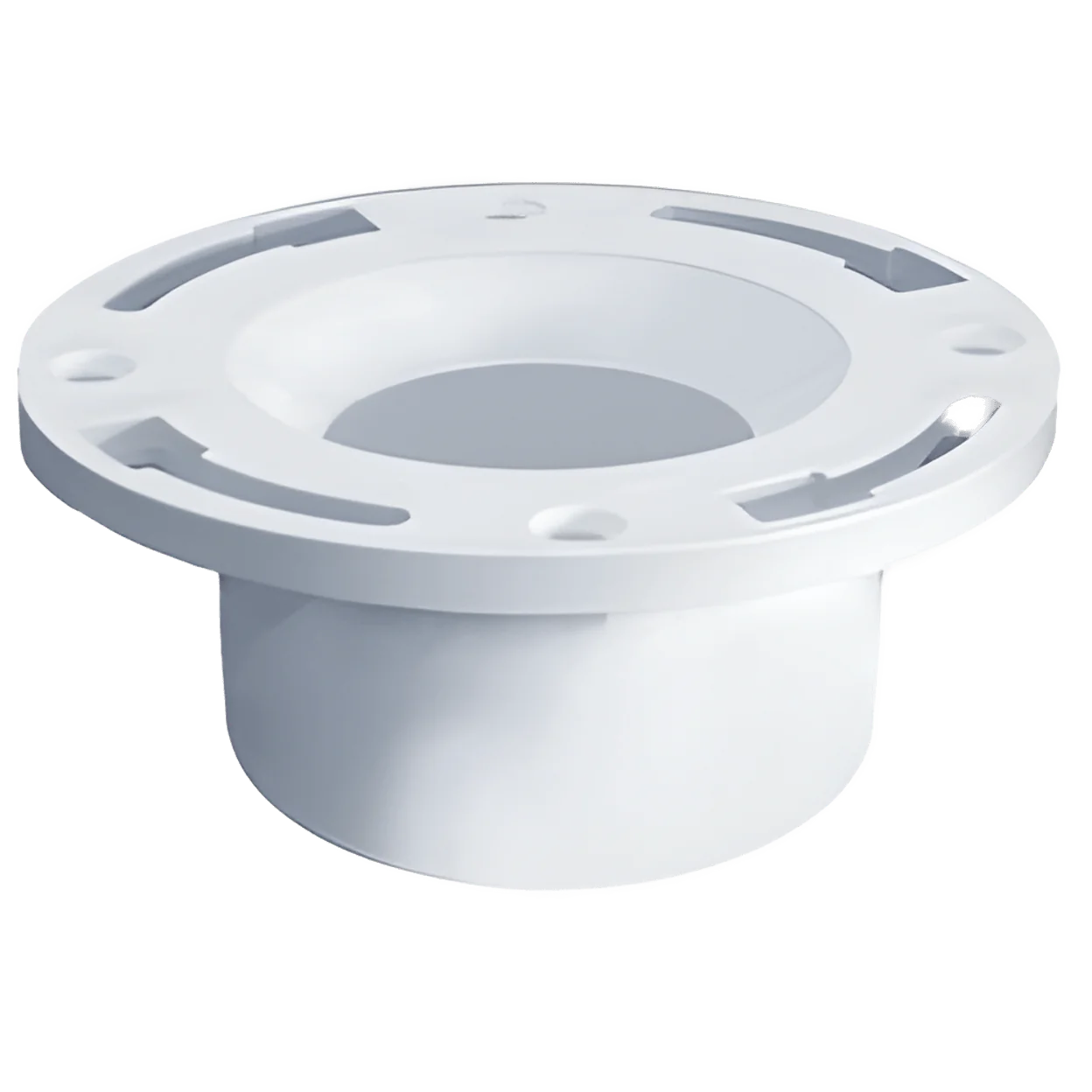 IPS CORPORATION IPS Corporation 86150 4 x 3 in. PVC Flush Fitting Closet Flange
