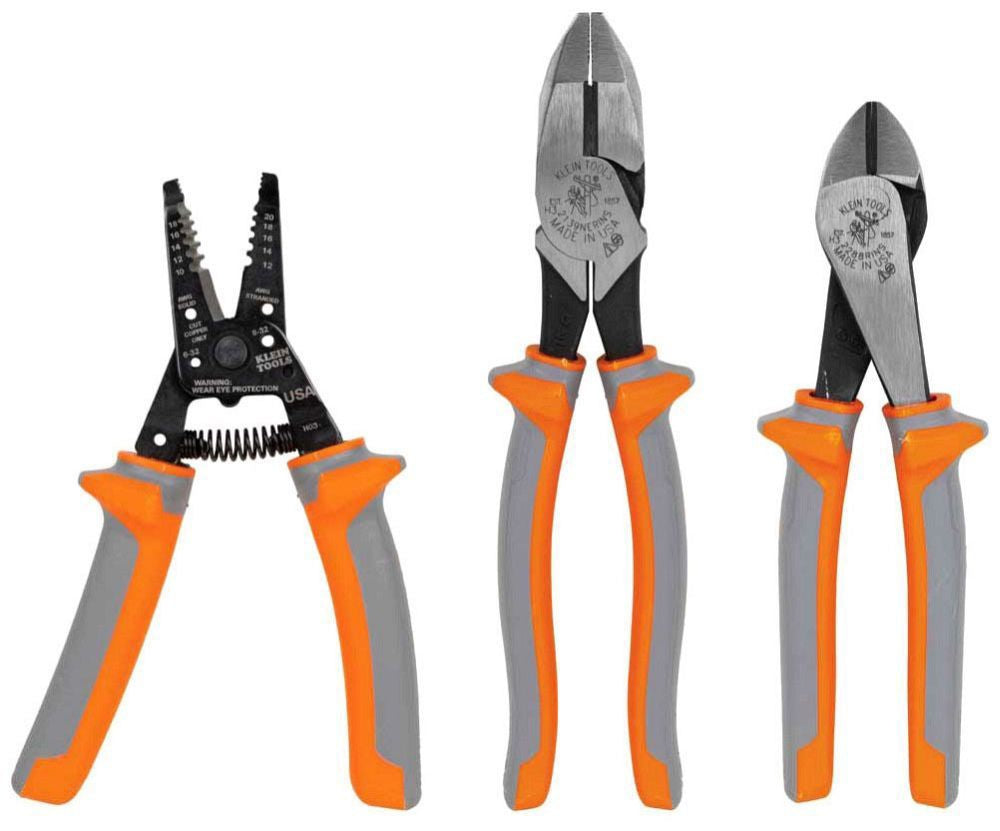 KLEIN TOOLS Klein Tools 9416R 1000V Insulated Tool Kit, 3-Piece