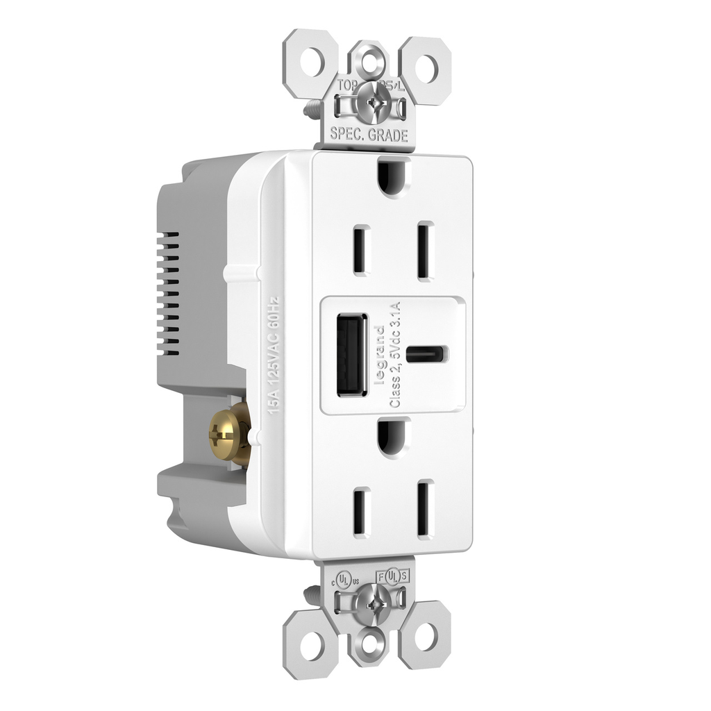 LEGRAND TR15USBACW