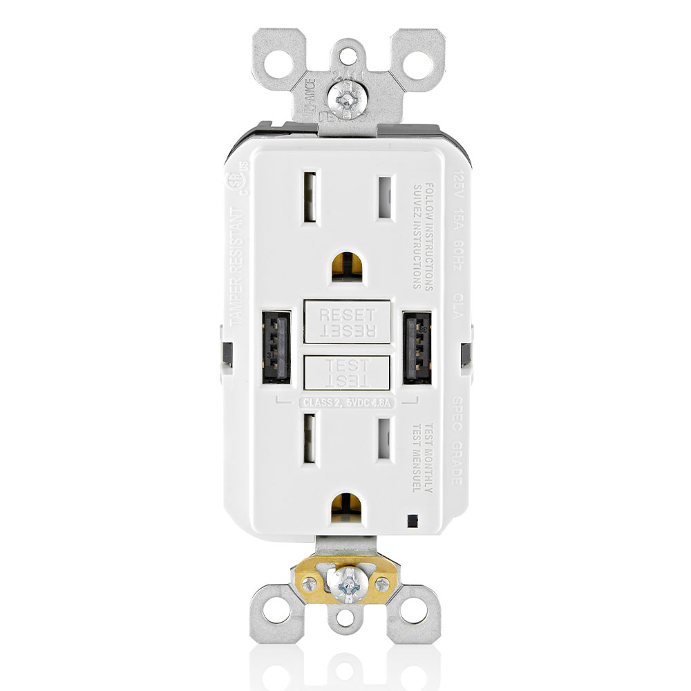 LEVITON GUSB1-W GFCI BREAKERS