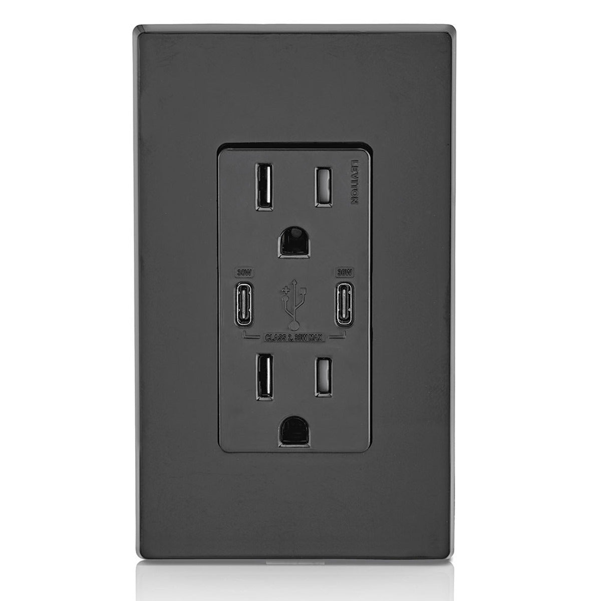 LEVITON Leviton T5635-E EB 15A TR RECPT USB TYP