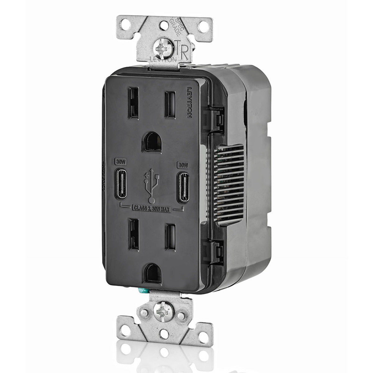 LEVITON Leviton T5635-E EB 15A TR RECPT USB TYP
