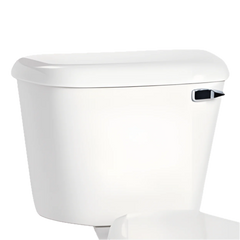 Mansfield 160RH Alto Tank and Cover Only with Right Hand Front-Mount Trip Lever, White