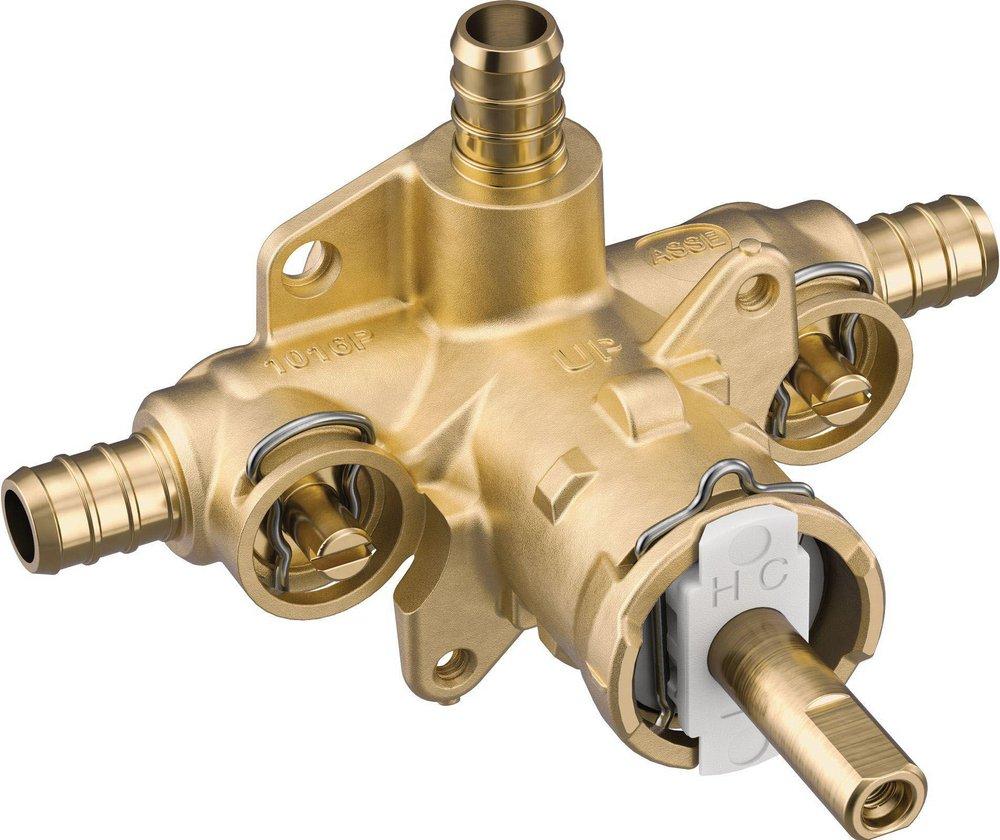 MOEN Moen 2326PF Posi-Temp 1/2 in. PEX Connection Pressure Balancing Valve with Stops