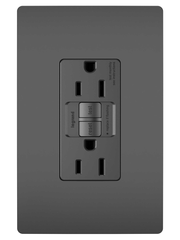 LEGRAND Pass & Seymour 1597BK 15A 125V Self-Test GFCI Black