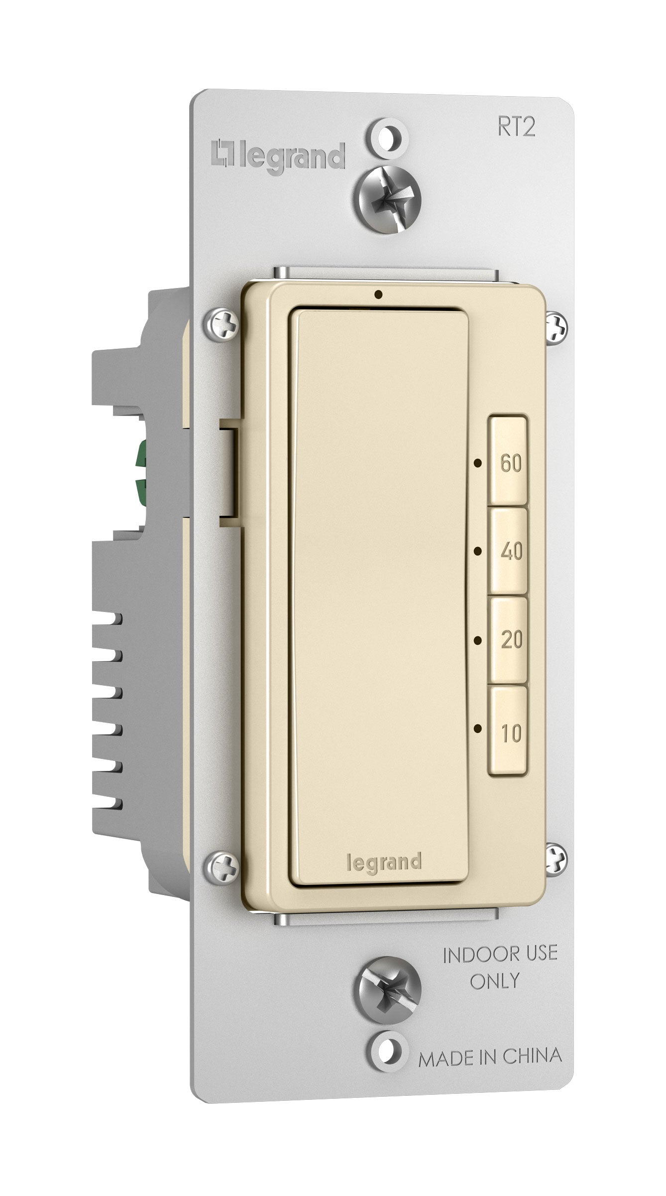 PASS & SEYMOUR Pass & Seymour RT2LA 5-Button 120 VAC 1/6 Hp Light Almond Digital Timer