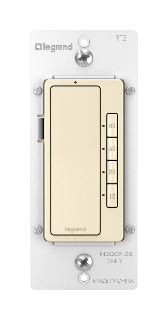 PASS & SEYMOUR Pass & Seymour RT2LA 5-Button 120 VAC 1/6 Hp Light Almond Digital Timer