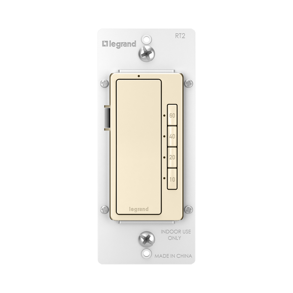 PASS & SEYMOUR Pass & Seymour RT2LA 5-Button 120 VAC 1/6 Hp Light Almond Digital Timer