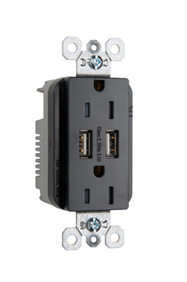 PASS & SEYMOUR TR5262USBBK POOL CORDS AND RECEPTACLES