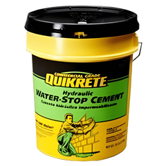 Quikrete 112650 Hydraulic Water-Stop Cement 50 lb Pail