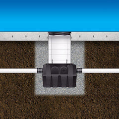 SCHIER PRODUCTS Schier 8010-006-01 Field Cut Riser for Buried Indoor/Outdoor Models with 24 Covers