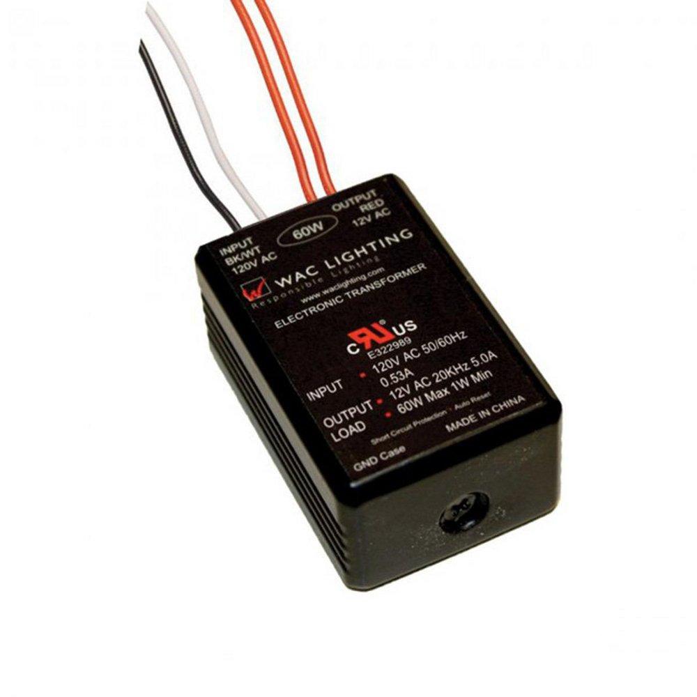 WAC LIGHTING WAC Lighting EN-1260-R-AR 120 Volt Input 12 Volt Output 60 Watt Electronic Transformer