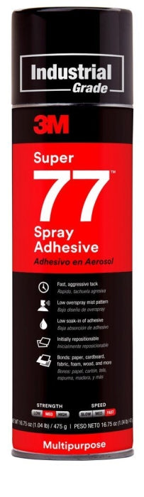 3M 3M 77 Multi-Purpose Spray Adhesive 24 fl-oz
