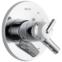 DELTA FAUCET Delta Faucet T17059 Trinsic Single Handle Pressure Balancing Valve Trim in Chrome