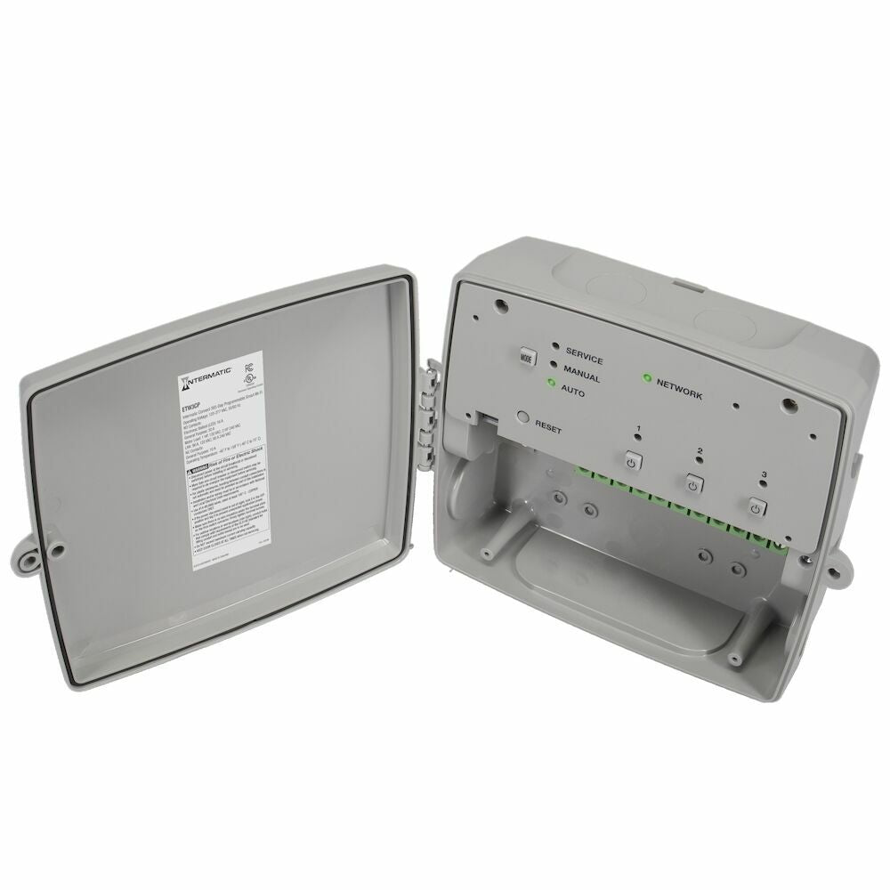 INTERMATIC Intermatic ETW3CP Intermatic Connect 365-Day Programmable Smart Wi-Fi Timer 120-277 VAC 3xSPDT