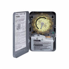 INTERMATIC Intermatic T1905HD 24-Hour Heavy-Duty Metal Dial Mechanical Time Switch 125 VAC