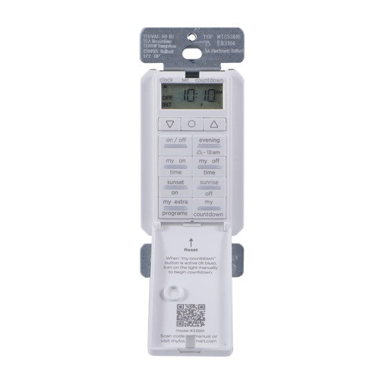 JASCO Jasco 33861 Digital Timer 120 V 1440 min Setting 1/2 hp Q9554
