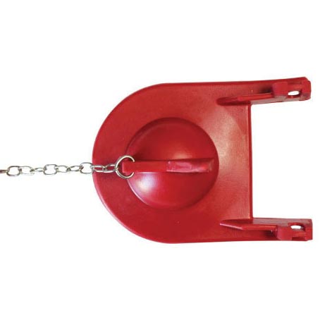 LAVELLE INDUSTRIES Lavelle Industries 2012BP Korky Shark Fin Flapper Rubber Red