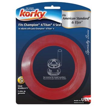 LAVELLE INDUSTRIES Lavelle Industries 450BP Korky Universal Toilet Flush Valve Seal Rubber