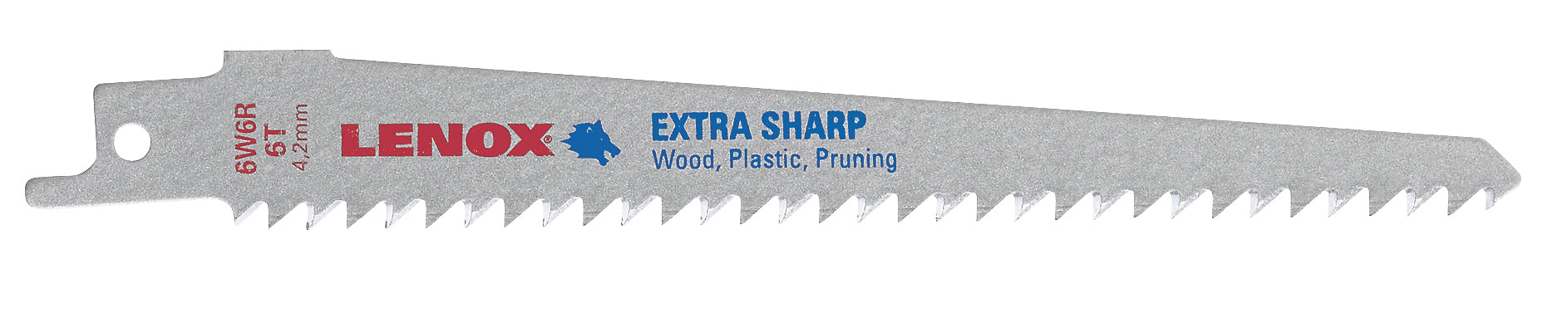 LENOX Lenox 121016W6R Recips-Extra Sharp 6X3/4X050X6 Saw Blade