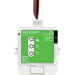 LUTRON Lutron RMJS-8TN-DV-B Vive PowPak Dimming Module 120/277 VAC 434 MHz