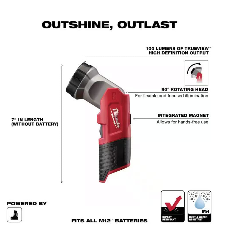 MILWAUKEE Milwaukee 3497-25 M12 FUEL 12-Volt Lithium-Ion Brushless Cordless Combo Kit (5-Tool) w/2 Batteries and Bag