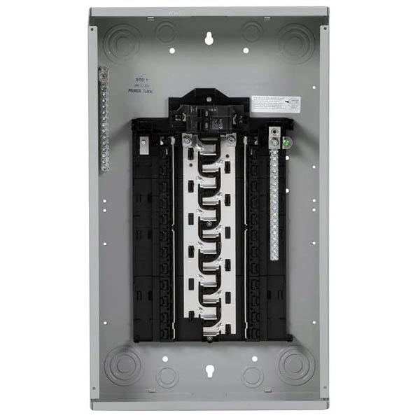 SIEMENS Siemens SN2424B1125 125A Main Breaker Load Center 24 Spaces 24 Circuits