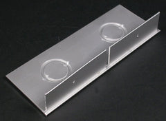 LEGRAND Wiremold ALA4810B2 6 x 2-3/16 Entrance End Cap W/1/2 & 3/4 Knock